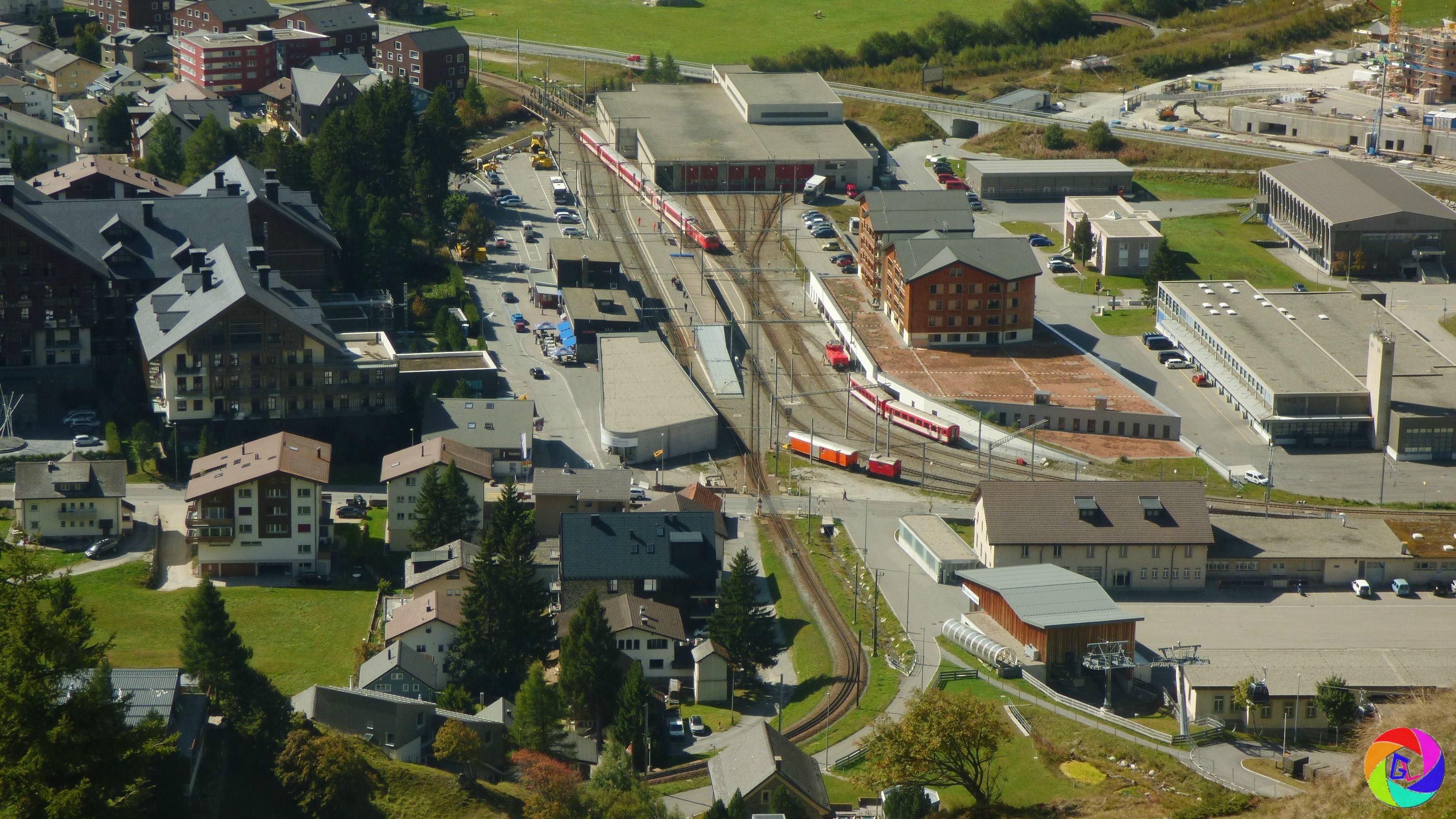 Approaching Andermatt